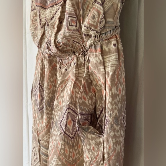 FUN & FLIRT Romper Women’s S Jumpsuit Tribal Pattern Sleeveless - Picture 5 of 8